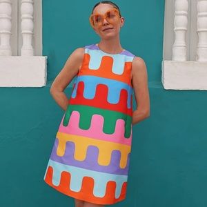 Tuckernuck Del Mar disco dress size small